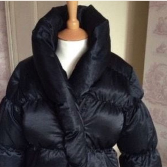 All Saints Italian Satin Down Filled Puffer Jacket - Picture 2 of 5